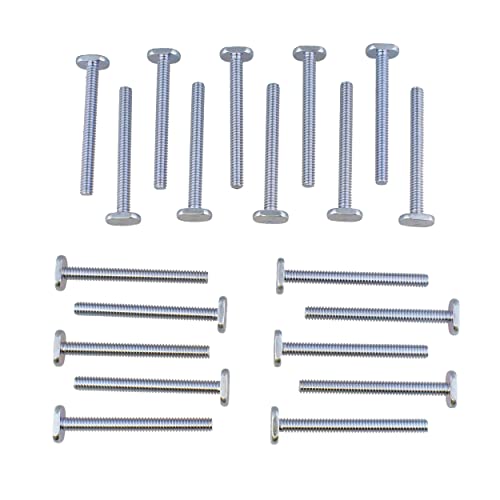 Deadwood Crafted Tools DCT Tee Bolt Set – 20 Pack 2-1/2in T Bolts for Woodworking, T Track Bolts Jig Bolts, 1/4in 20 Thread T Bolt - Image 5