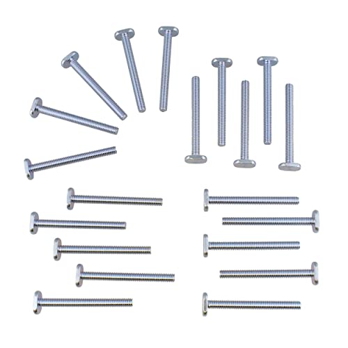 Deadwood Crafted Tools DCT Tee Bolt Set – 20 Pack 2-1/2in T Bolts for Woodworking, T Track Bolts Jig Bolts, 1/4in 20 Thread T Bolt - Image 4