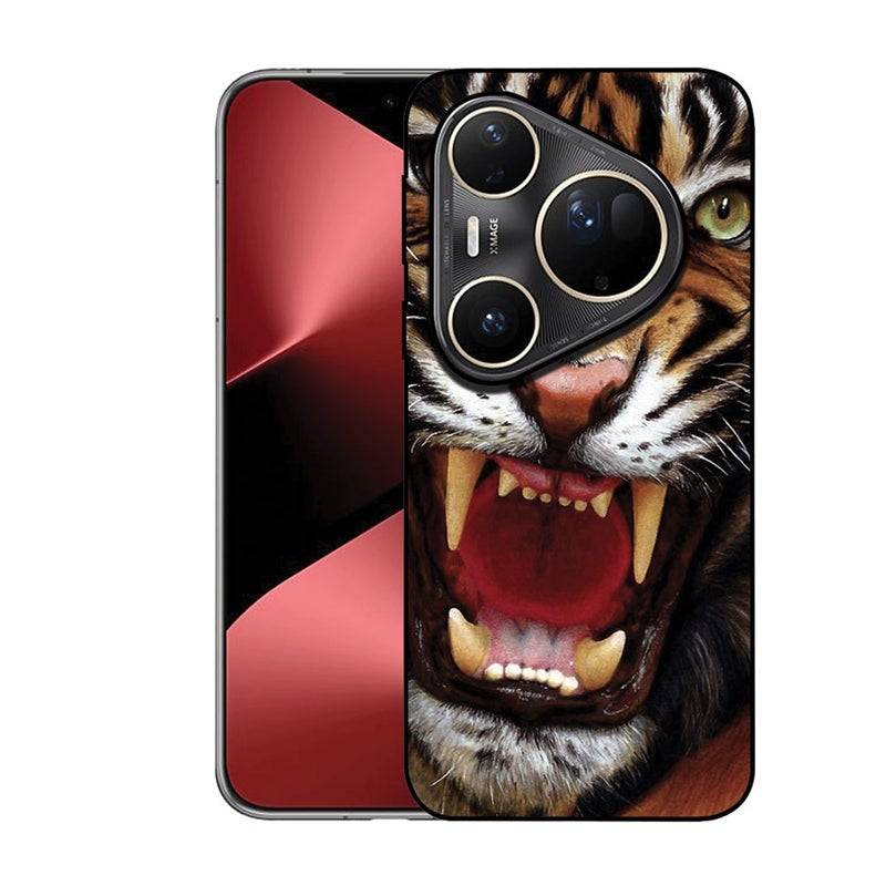 EYE CATCH Printed Protective Case Cover For Huawei Pura 80 Ultra -  Angry Tiger - Image 1