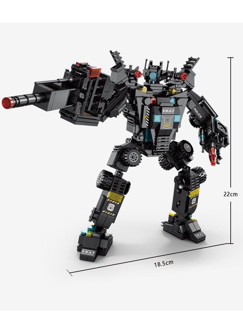 Robot Building Blocks Toys 51 Variants And Transformable Robots for Boys Age 8-12 Educational DIY Learning Building Bricks Truck Kit Engineering Erector Set Gifts for Kids Puzzle Toy
