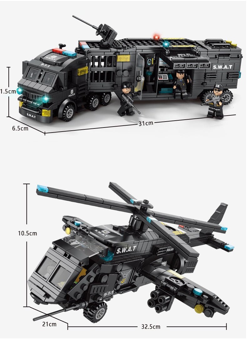 Robot Building Blocks Toys 51 Variants And Transformable Robots for Boys Age 8-12 Educational DIY Learning Building Bricks Truck Kit Engineering Erector Set Gifts for Kids Puzzle Toy