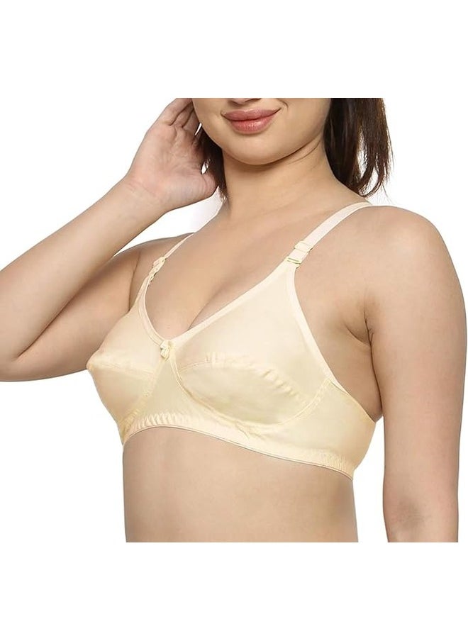 Love Bell - Love Bell Women's Everyday Bra - Double-Layered, High Coverage, All-Day Comfort Bra - Image 1