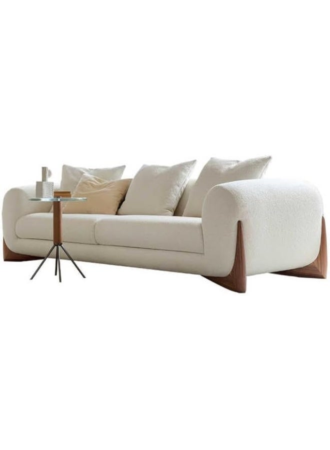 Poppins Home Poppins HOME Modern Recliner Sofa with Wooden Legs (3VSEATER)  - Image 3