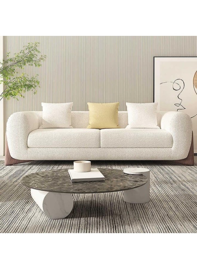 Poppins Home Poppins HOME Modern Recliner Sofa with Wooden Legs (3VSEATER)  - Image 4