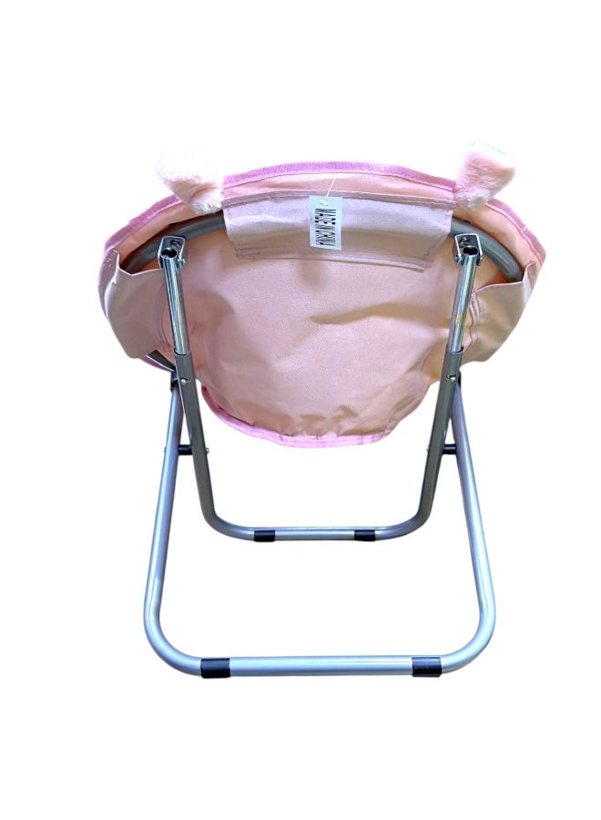 GO2CAMPS Kids Moon Camping Chair with Soft Cloth Cushion Padding â€“ Children Camping Chair | Boys and Girls Travel chair | Kids Picnic Chair | Baby Camping Chair | Lightweight, Foldable, and Comfortable Toddler Chair for Indoor & Outdoor Use â€“ Sturdy Metal Frame with Safety Lock, Travel-Friendly Design - Image 4