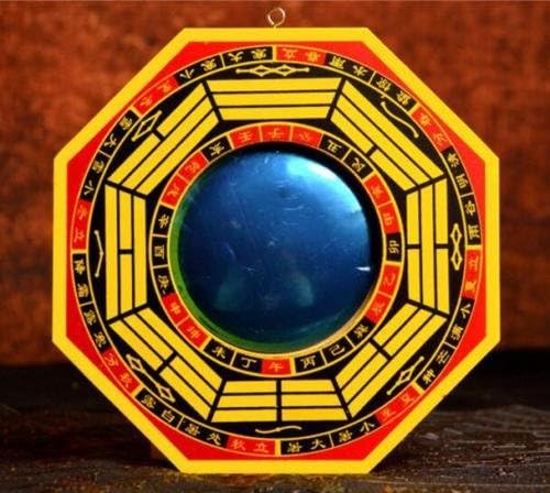EatingBiting 5 Inch Traditional Chinese Feng Shui Convex Bagua Mirror  Concave Bagua MirrorLucky Fengshui Gift - Image 3