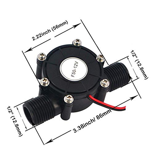 Beduan Micro Water Turbine Generator Hydroelectric Power G12 Male Thread 12V Micro Hydro Generator Changeing Tool - Image 3
