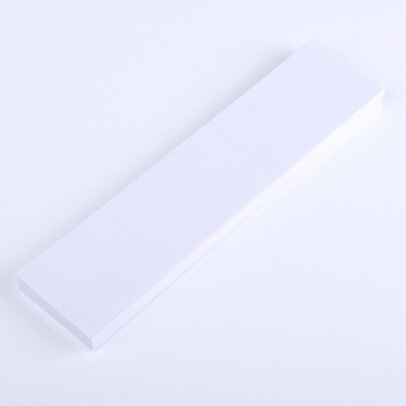 MasterVision FM1513 Data Card Replacements 3 x 134 Inches White 500 Count