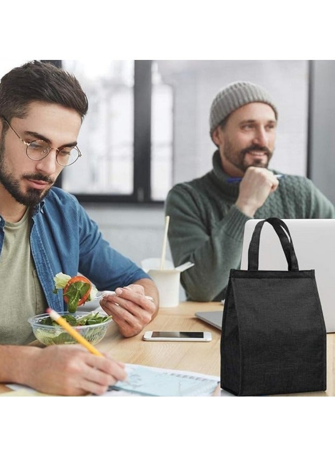 Beauenty Portable Lunch Box Bag Heat Preservation Bento Bag, Large Insulated Lunch Bag, Waterproof Lunch Tote Bag, Leak-Proof Thermal Insulation Lunch Box Bag for Work, School, Shopping, Outdoor  - Image 3