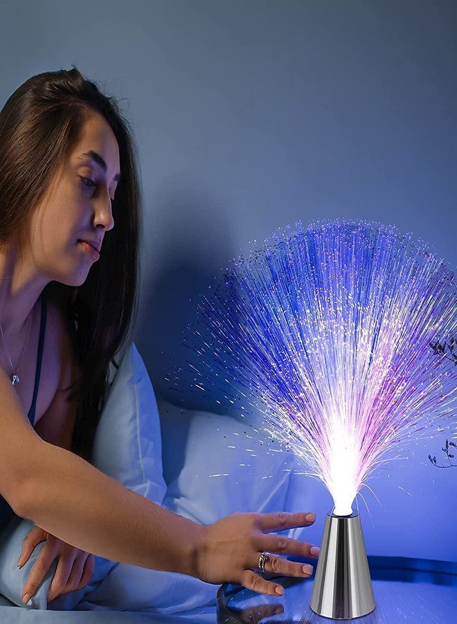 TAITHIKART Beautiful Romantic LED Fiber Optic Nightlight Lamp for Home Color Changing USB Optical with Cable, Night Light Stand Decoration (Multi Color) - Image 4