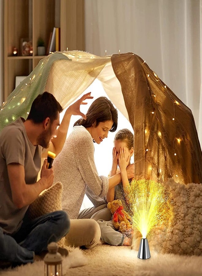 TAITHIKART Beautiful Romantic LED Fiber Optic Nightlight Lamp for Home Color Changing USB Optical with Cable, Night Light Stand Decoration (Multi Color) - Image 3