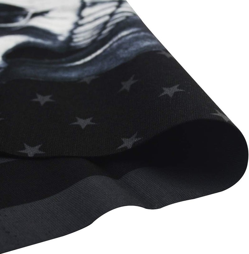 Obacle Skull Face Mask with American Flag Design - Image 4