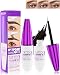 LYSdefeu Peel Off Eyebrow Tinting Gel Kit2pcs Grey Black Tattoo Eyebrow Gel Easy Peel OffWaterproof Longlasting PeelOff Eye Brow TintUp to 3 Days Brow StainMothers Day Makeup Gift Set for Women03 - Image 2
