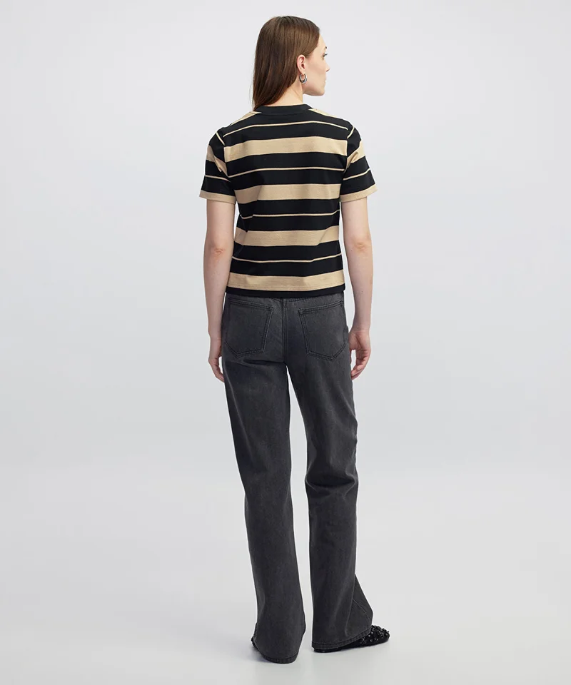 Ipekyol  Striped T-Shirt for Women | Best Price UAE
