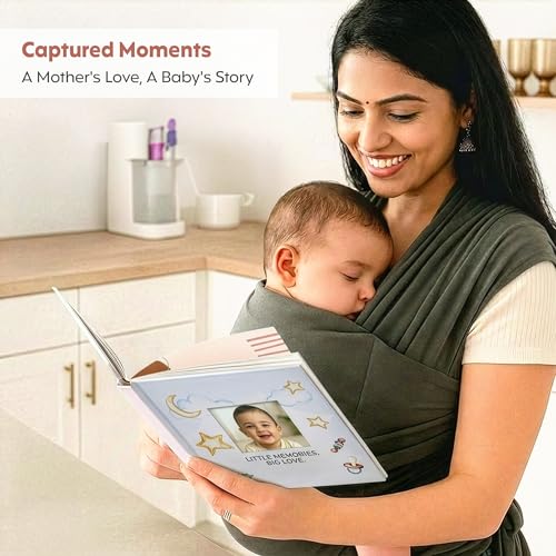 a baby cherry كتاب سجل ذكريات الطفل - كتاب الذاكرة ومذكرة الطفل || 80 صفحة || كتاب ذكريات المراحل المهمة للأولاد والبنات (0 إلى 5 سنوات) - هدية مثالية للمولودين الجدد والآباء الجدد - Image 3