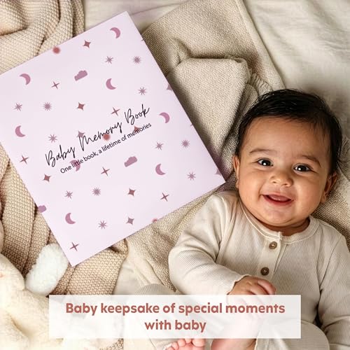 a baby cherry كتاب سجل ذكريات الطفل - كتاب الذاكرة ومذكرة الطفل || 80 صفحة || كتاب ذكريات المراحل المهمة للأولاد والبنات (0 إلى 5 سنوات) - هدية مثالية للمولودين الجدد والآباء الجدد - Image 5