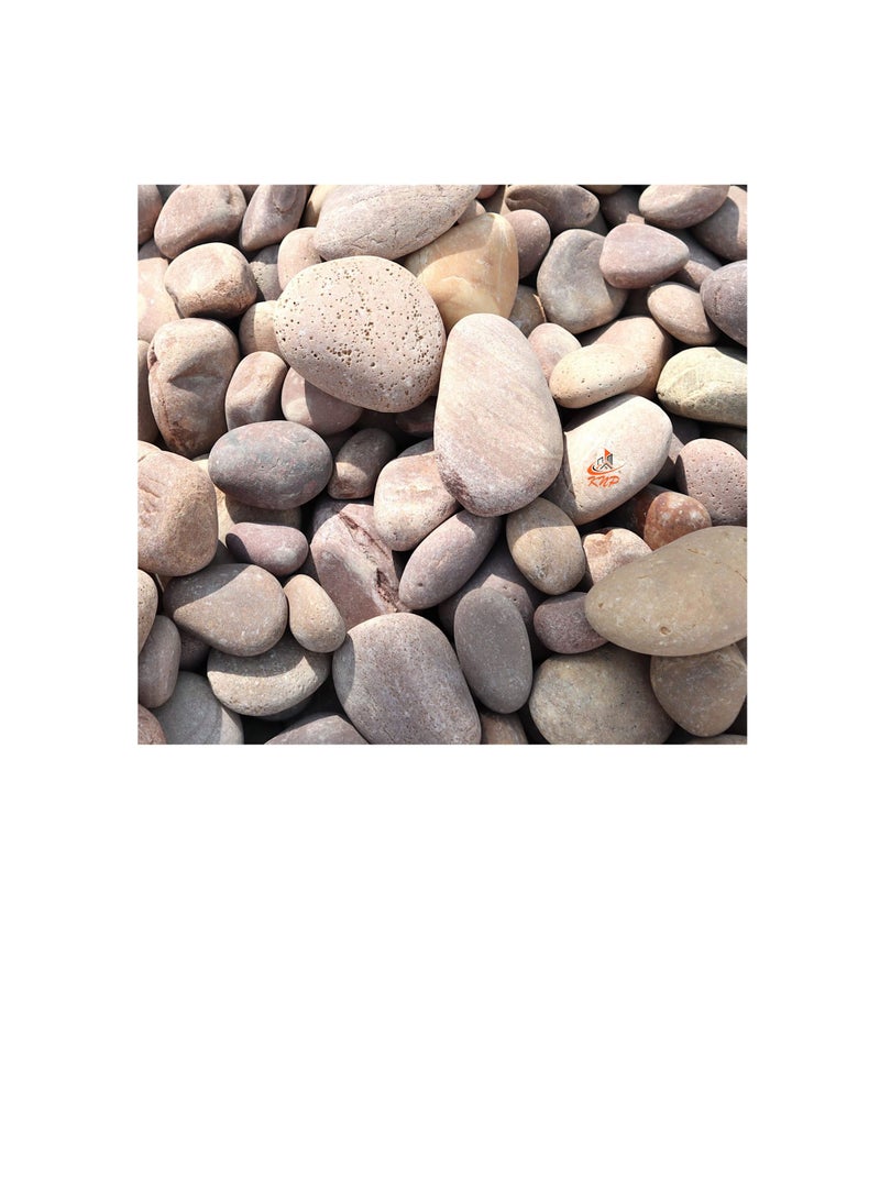KNP Red River stone Natural Garden Material 5-8 CM 10KG - Image 2