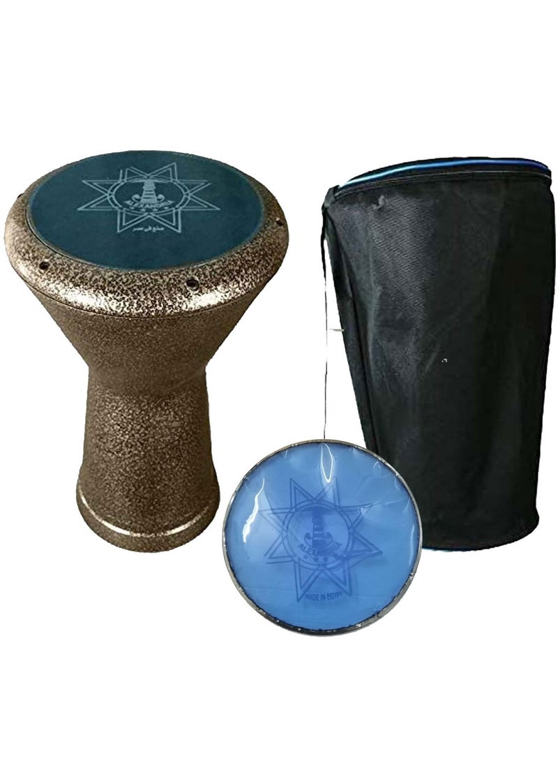 Al-Karz Music Egyptian Drum with Bag  - Image 1