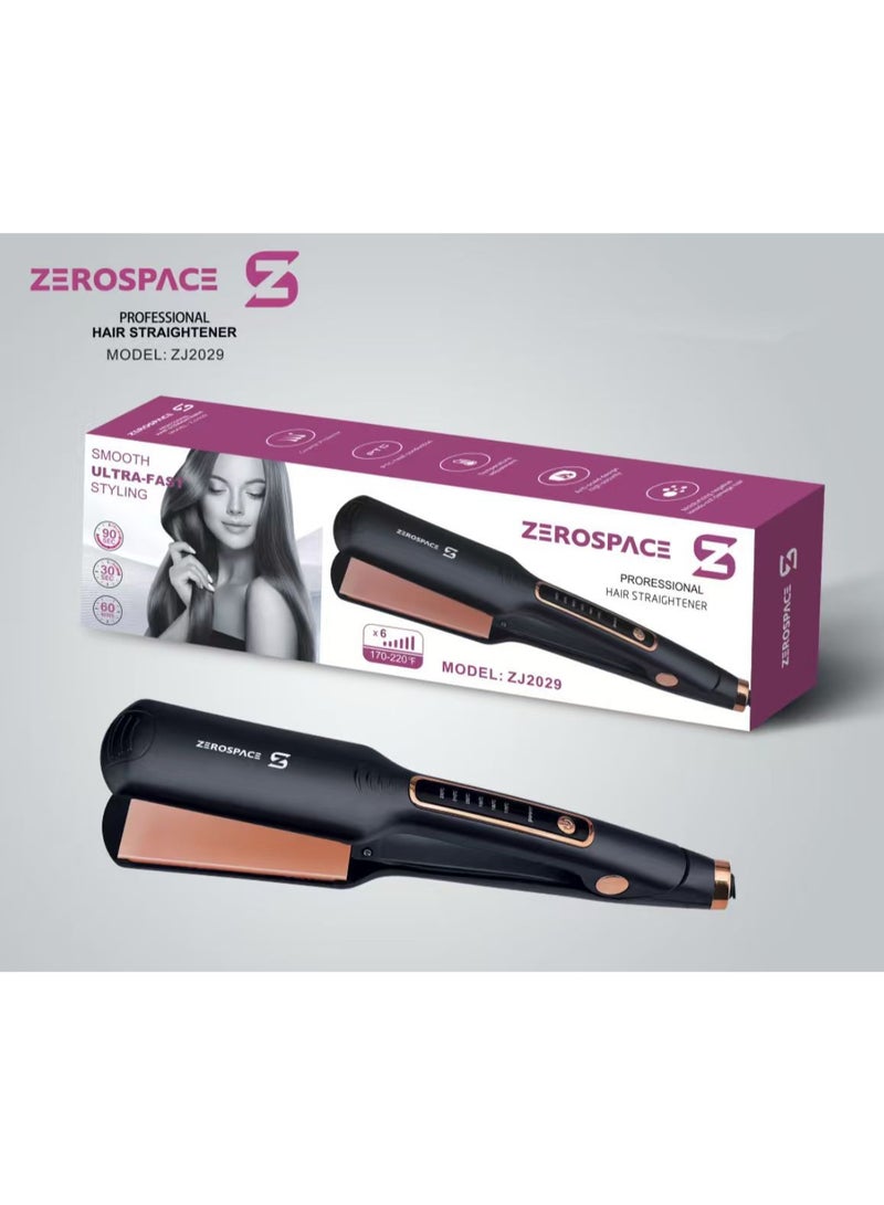 1. مكواة الشعر الاحترافية Zerospace ZJ2029 - تصفيف فائق السرعة وسلس