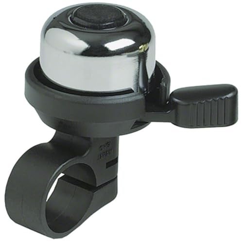 Mirrycle Incredible Brass Duet Bicycle Bell, Chrome Plated - Image 1