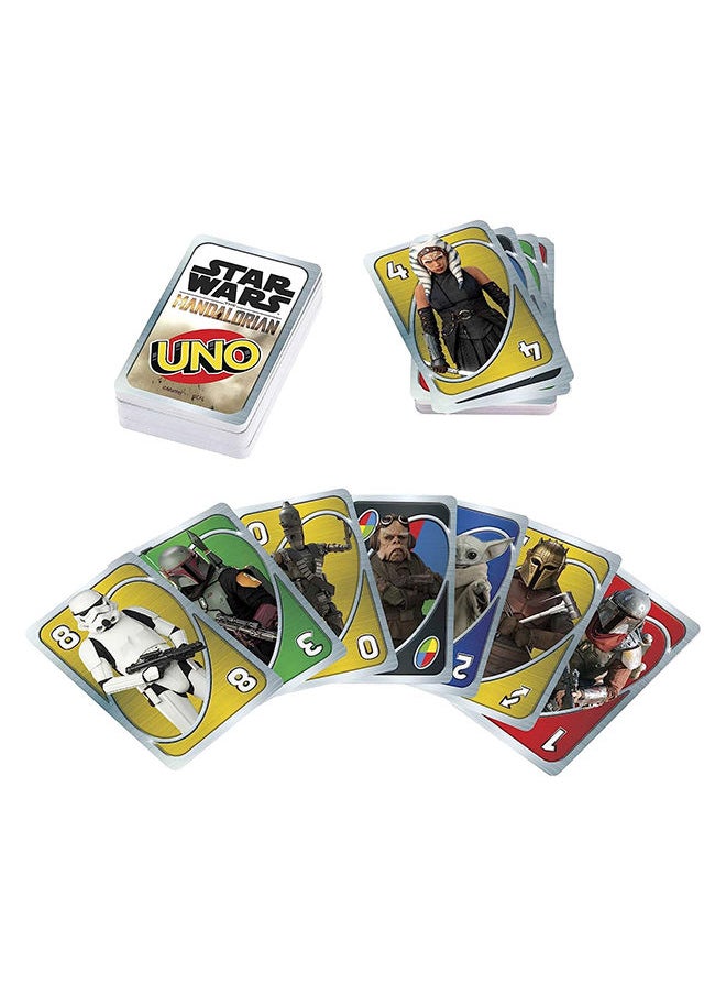 Mattel Games Uno Mandalorian  - Image 2