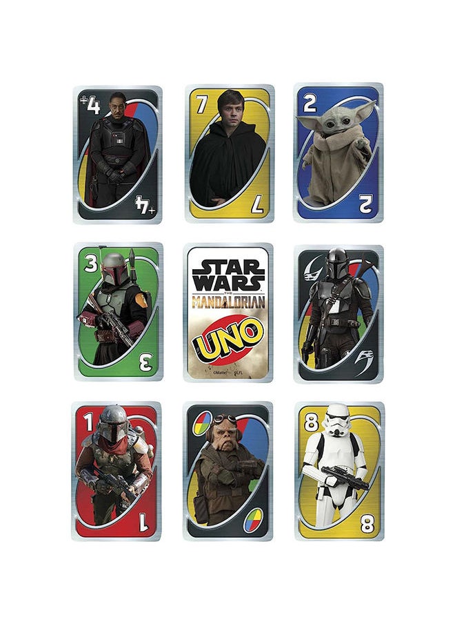 Mattel Games Uno Mandalorian  - Image 3