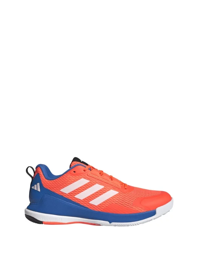 adidas حذاء نوفا فلايت  للرجال - برتقالي داخلي