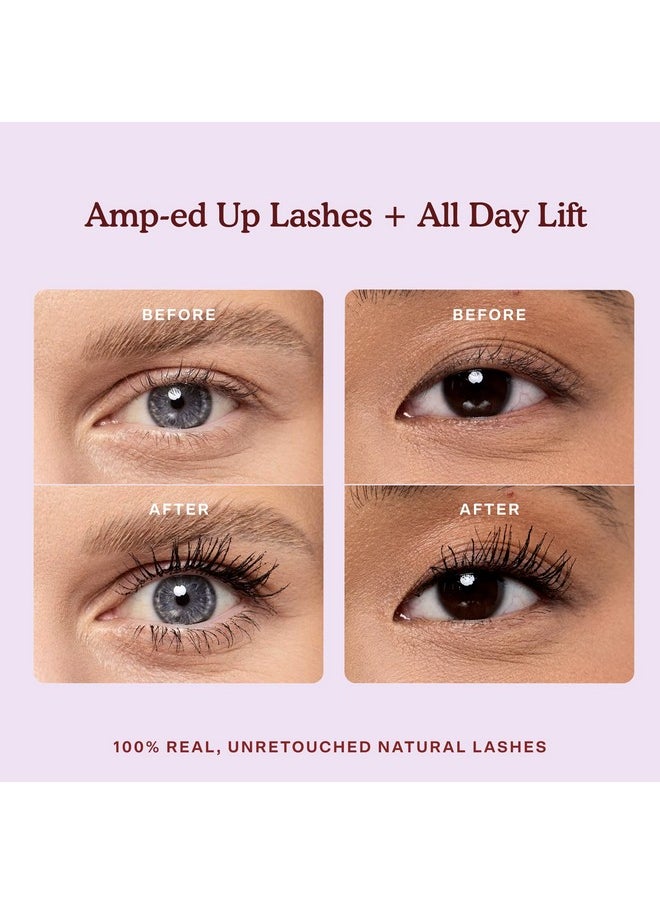 TOWER 28 Tower 28 MakeWaves Mascara - Volumizing and Lash Lengthening Mascara - No Clumping or Flaking - Water-Resistant and Vegan Mascara for Sensitive Eyes - Jet Black  - Image 2