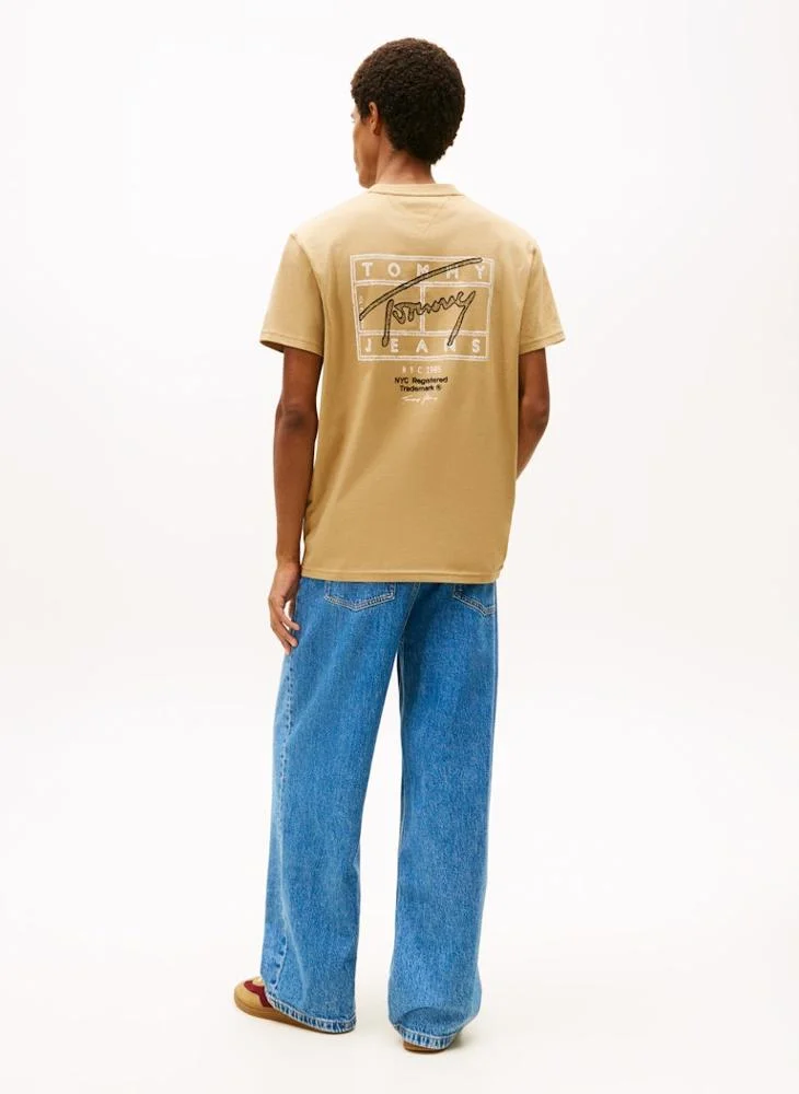 TOMMY JEANS Regular Sign Spray T-Shirt