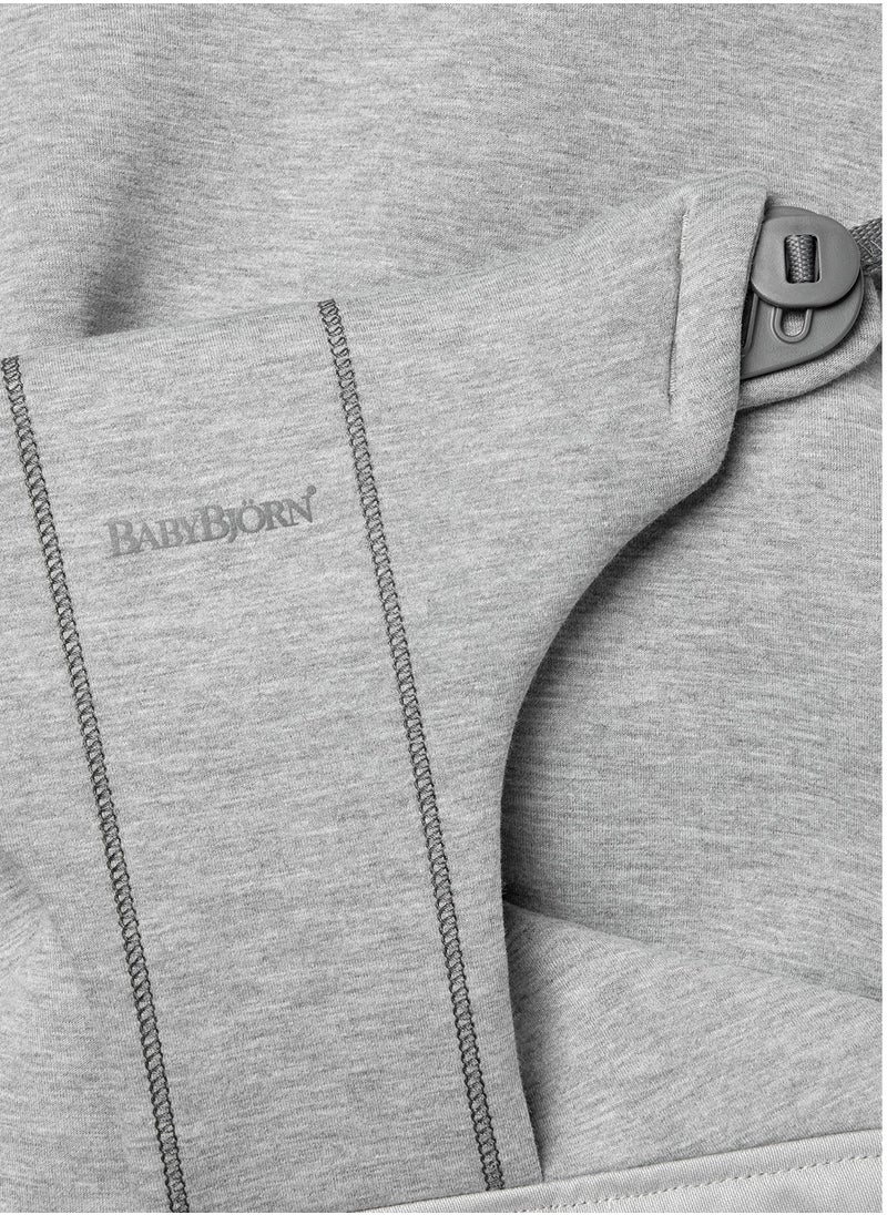 BABYBJORN - Fabric Seat 3D Jersey Baby Bouncer Bliss Light Grey - Image 1