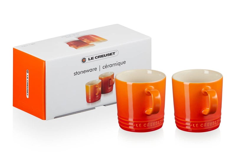 Le Creuset Le Creuset LC Mug Set of 2 Flame  - Image 2