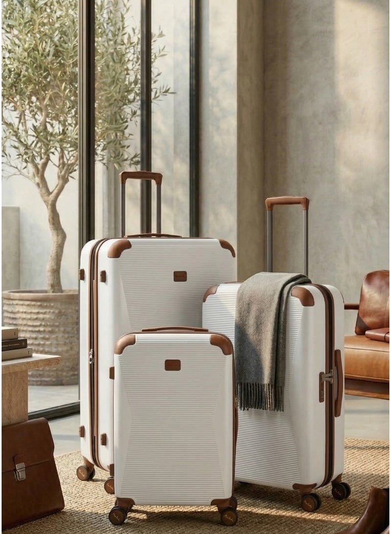 3-Piece Polycarbonate Hard Shell Luggage Set of 3 with Spinner Wheels & TSA Lock - Image 2