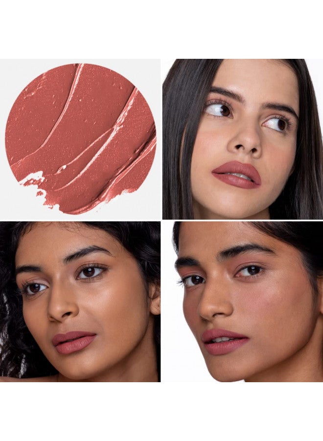 KIRO KIRO Non-Stop Airy Matte Liquid Lipstick - Sandy Rose | Transferproof I Waterproof lipstick Long Lasting I Apricot & Avocado Oil | 100% Vegan | 5ml | No Parabens, No Toxins - Image 4