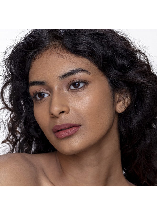 KIRO KIRO Non-Stop Airy Matte Liquid Lipstick - Sandy Rose | Transferproof I Waterproof lipstick Long Lasting I Apricot & Avocado Oil | 100% Vegan | 5ml | No Parabens, No Toxins - Image 2
