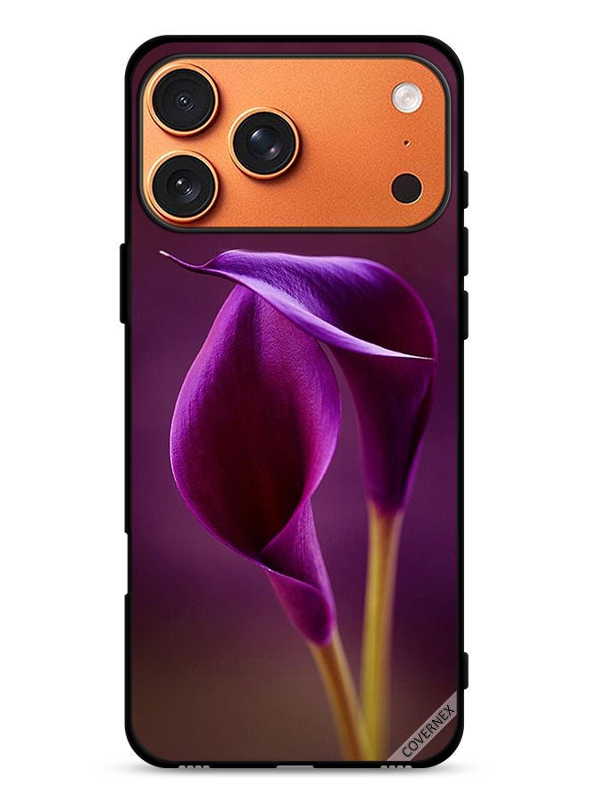 Covernex Apple iPhone 17 Pro Max Protective Case Cover Two Beautiful Flowers - Image 1