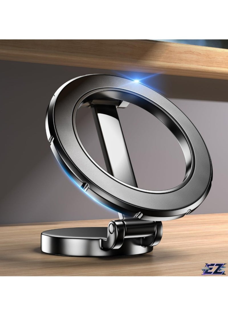 ELTRAZONE "MagSafe Car Mount – 360° Rotation Strong Magnet Phone Holder, Hands-Free Car Mount for iPhone 15/14/13/12 Pro Max Plus Mini & MagSafe Cases (Black)" - Image 1