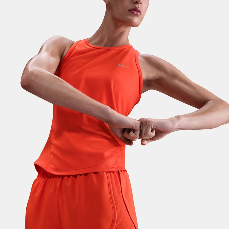 Nike Red Women's Dri-FIT Tempo Running Shorts for Women | Best Price UAE
