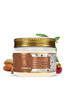 Khadi Natural Khadi Natural Khadi Natural Almond and Kokum Body Butter 200 Gm| Deeply nourishing With Shea butter All day hydration Suitable for All Skin Types  - Image 1