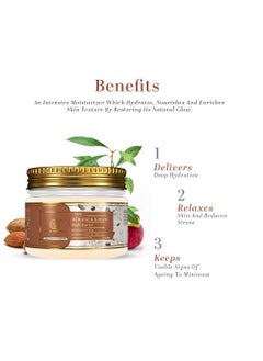 Khadi Natural Khadi Natural Khadi Natural Almond and Kokum Body Butter 200 Gm| Deeply nourishing With Shea butter All day hydration Suitable for All Skin Types  - Image 2