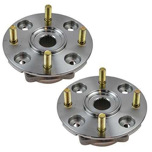 TRQ مجموعة محاور وعجلات أمامية مع محامل لليسار واليمين لسيارة هوندا أكورد CL - Image 3