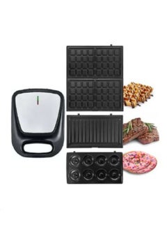 RAF Sandwich and Waffle Maker, 3 slices, 1400 Watt R.2221 - Black  - Image 3