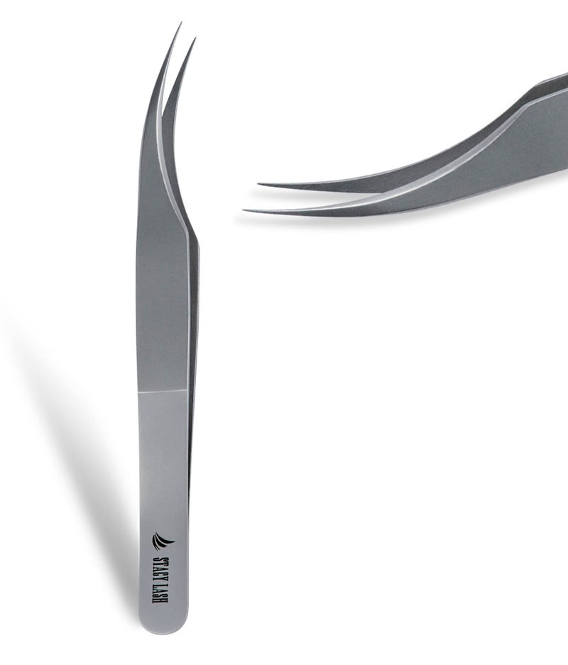 Stacy Lash STL-1 Isolation Eyelash Extension Tweezers/Supplies for Classic Extensions & Individual False Lashes/Eyelashes Separator Tool/Precision Tools/Beauty Accessories/Sharp Tweezer Tip - Image 1