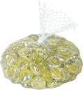 TRADESK Anky Decoration Glossy Fire Glass Pebbles for Aquarium Fish Tank Vase Filler Home Garden Landscape Decoration Yellow 450g - Image 2
