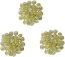 TRADESK Anky Decoration Glossy Fire Glass Pebbles for Aquarium Fish Tank Vase Filler Home Garden Landscape Decoration Yellow 450g - Image 3