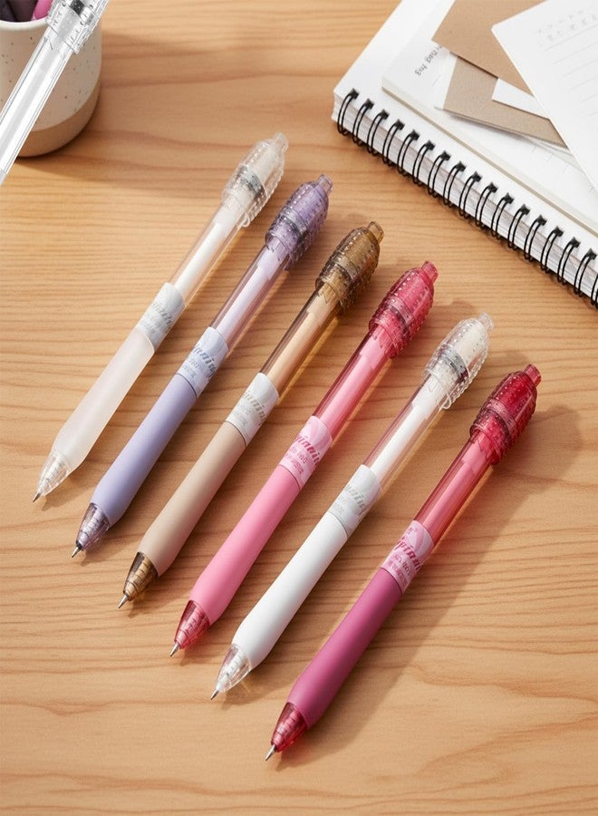MBAIYO 8 Pcs Fidget Pens for Adults Anxiety Relief, 0.5mm Fine Point Gel Pens with Fidget Rotating Top, Quick Dry Black Ink No Smudge Pen for Office Supplies & Journaling - Image 5