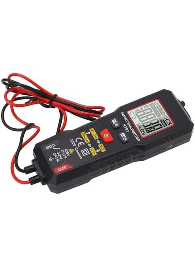 HT93 Digital Multimeter 4000 Counts Voltage Tester Automatic Live Wire Recognition - Image 4