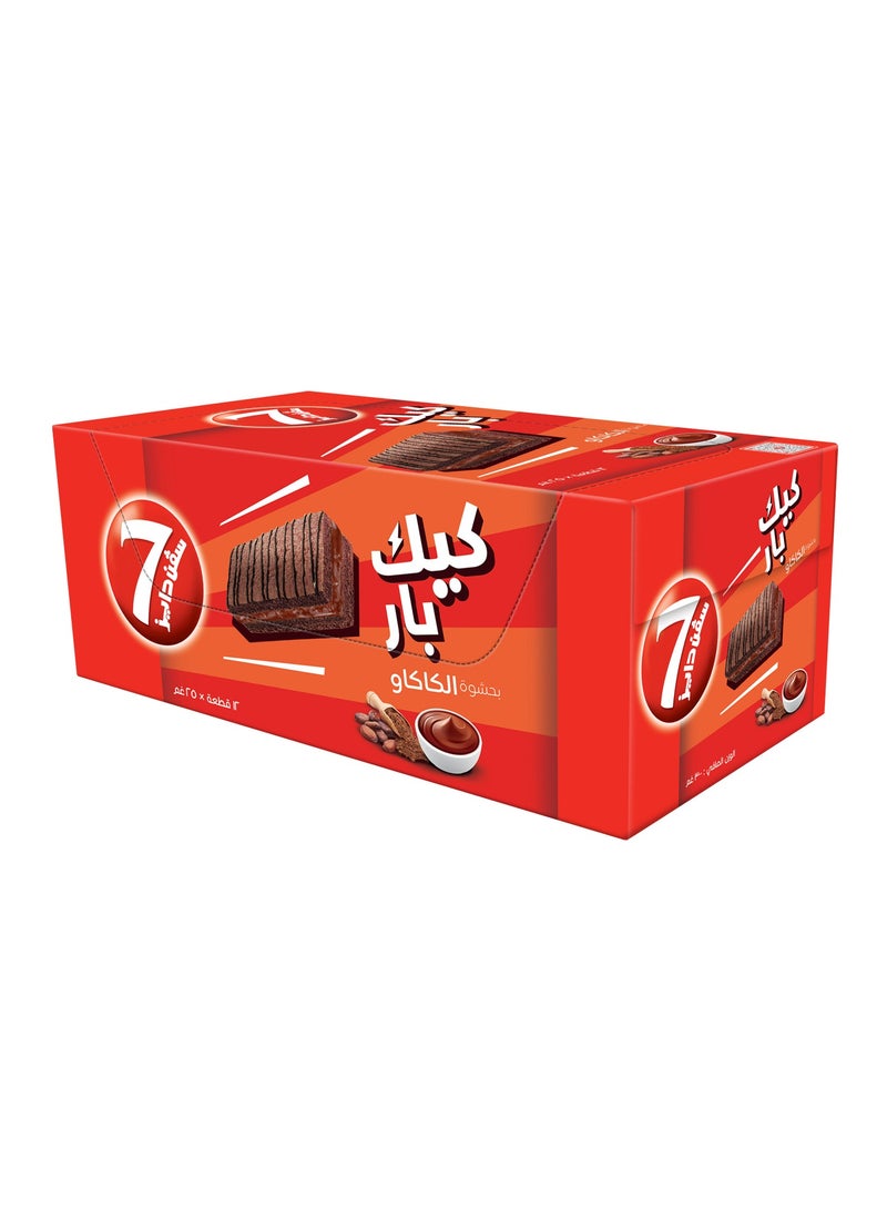 7Days Mini Chocolate Cake Bar 12x25g - Image 1