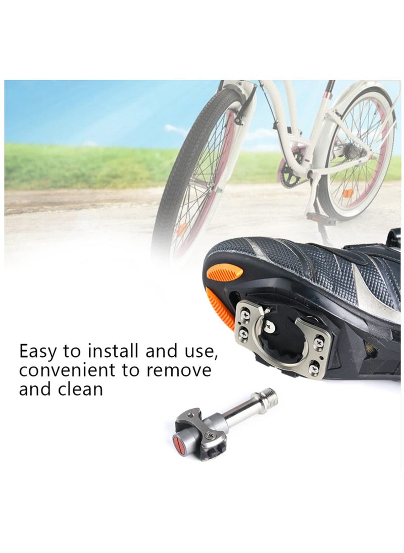 Generic - Cycling Shoe Cleats, Bike Shoe Cleats Quick Release Cycling Shoes Cleat Cover Adapter Converter Bicycle Pedal Cover Road Cycling Cleats for SpeedPlay Zero for Pave/Ultra Light Action, X1, X2, X5 - Image 1