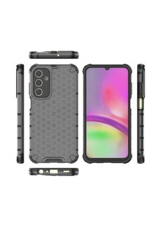Generic Case for Galaxy A25 5G,Military Grade Drop Protection Shockproof Slim Transparent Honeycomb Heat Dissipation Dual-Layer TPU+PC Cover Phone Case for Samsung Galaxy A24 (Gray)  - Image 1