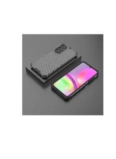 Generic Case for Galaxy A25 5G,Military Grade Drop Protection Shockproof Slim Transparent Honeycomb Heat Dissipation Dual-Layer TPU+PC Cover Phone Case for Samsung Galaxy A24 (Gray)  - Image 3